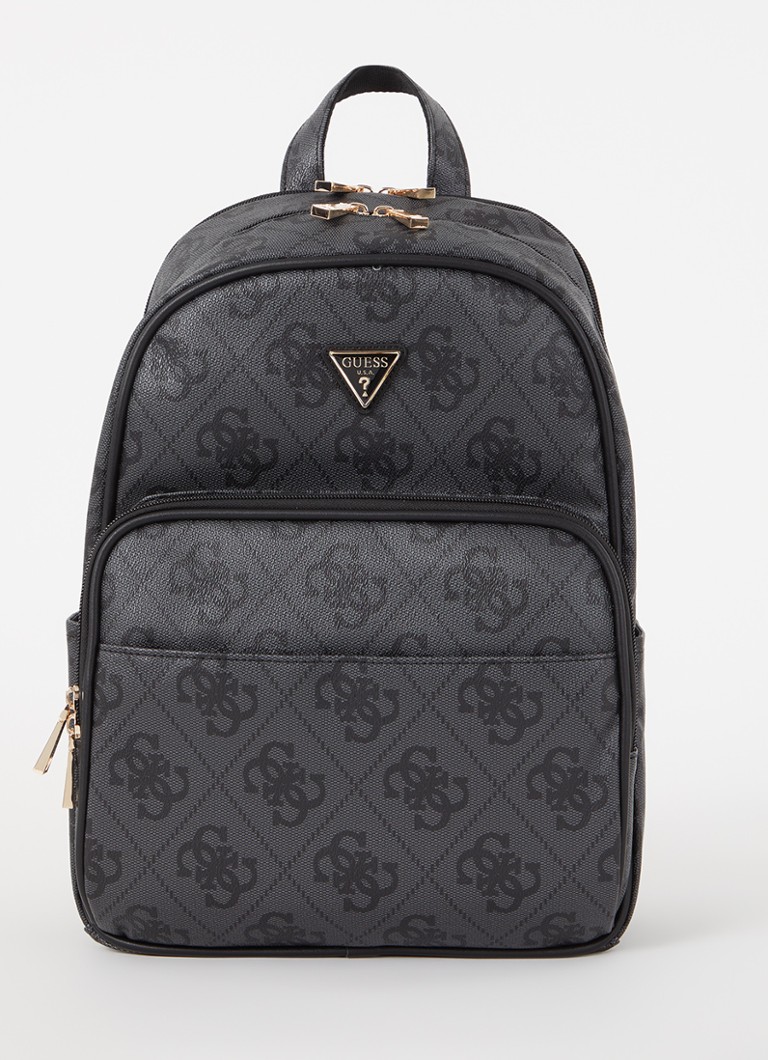 GUESS - Berta rugzak met logoprint - Zwart