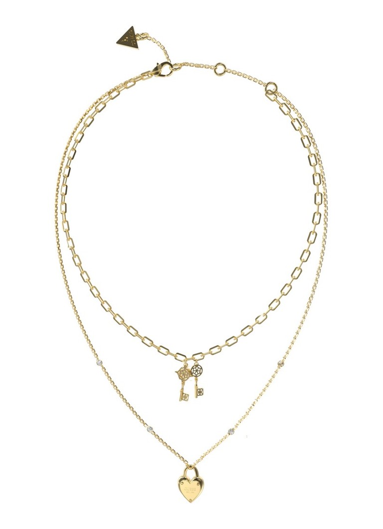 GUESS - Ketting met hanger JUBN04216JWYGT-U - Goud
