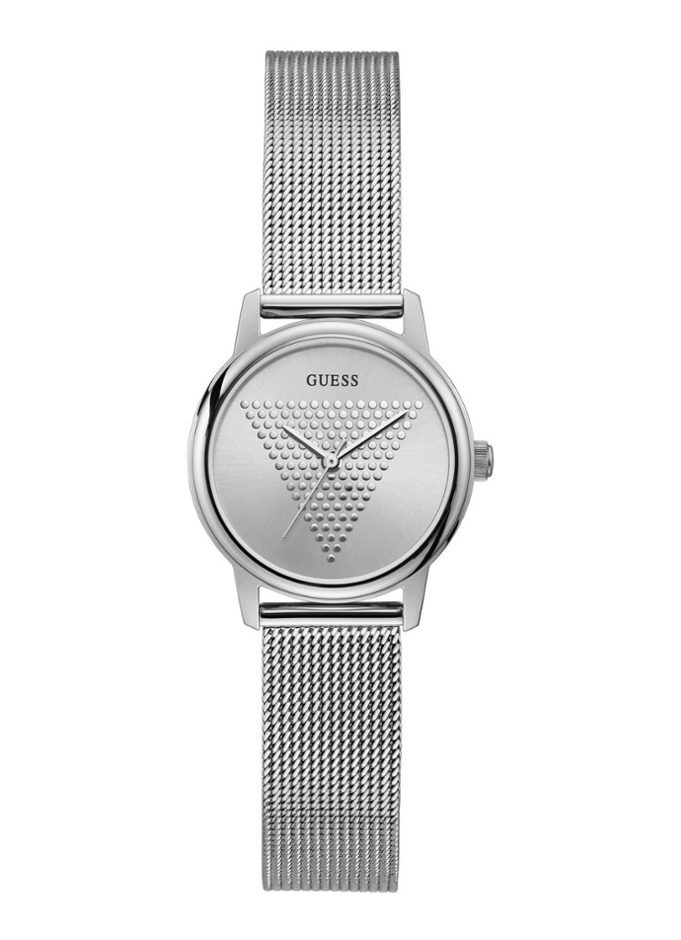 GUESS - Micro Imprint horloge GW0106L1 - Zilver