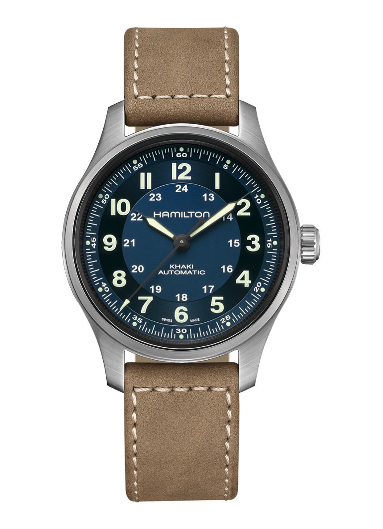 Hamilton - Field horloge H70545540 - Zilver