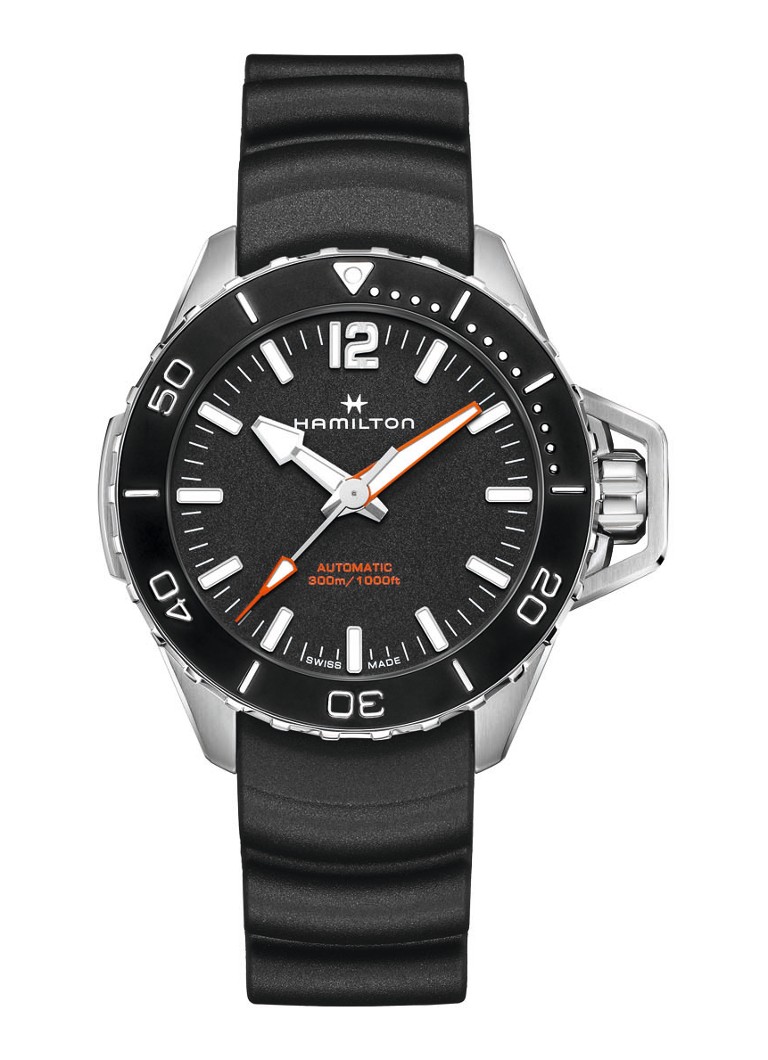 Hamilton - Frogman Automatic horloge H77825330 - Zilver