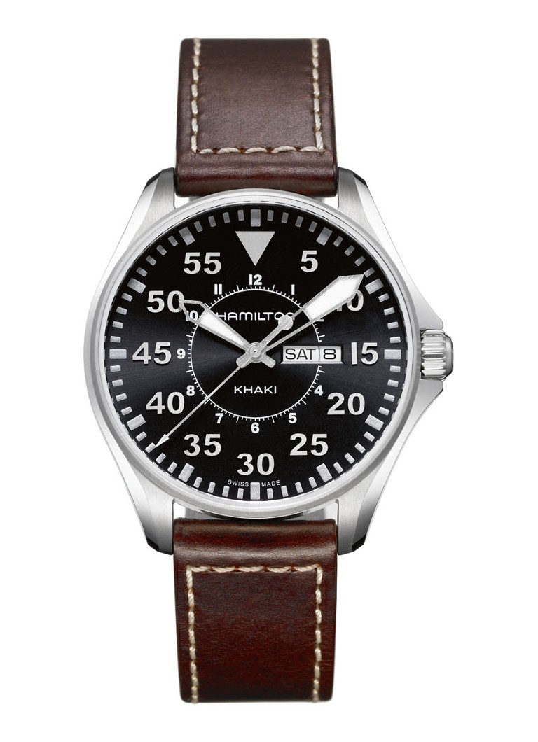 Hamilton - Horloge Pilot H64611535 - Zilver