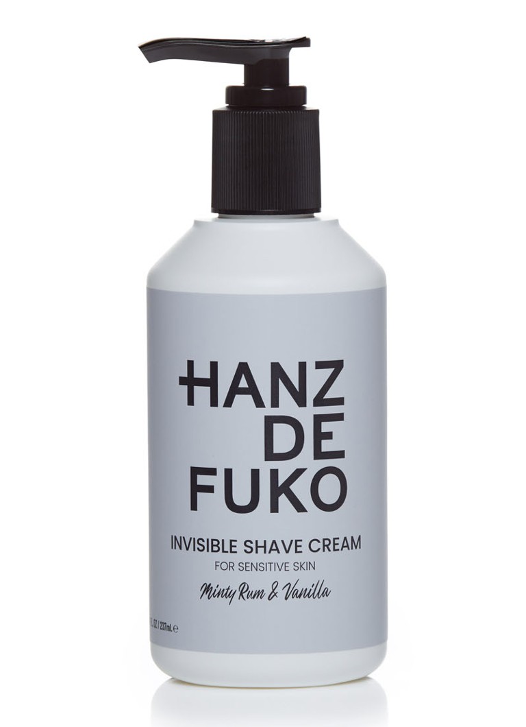 Hanz de Fuko - Invisible Shave Cream - scheergel - null