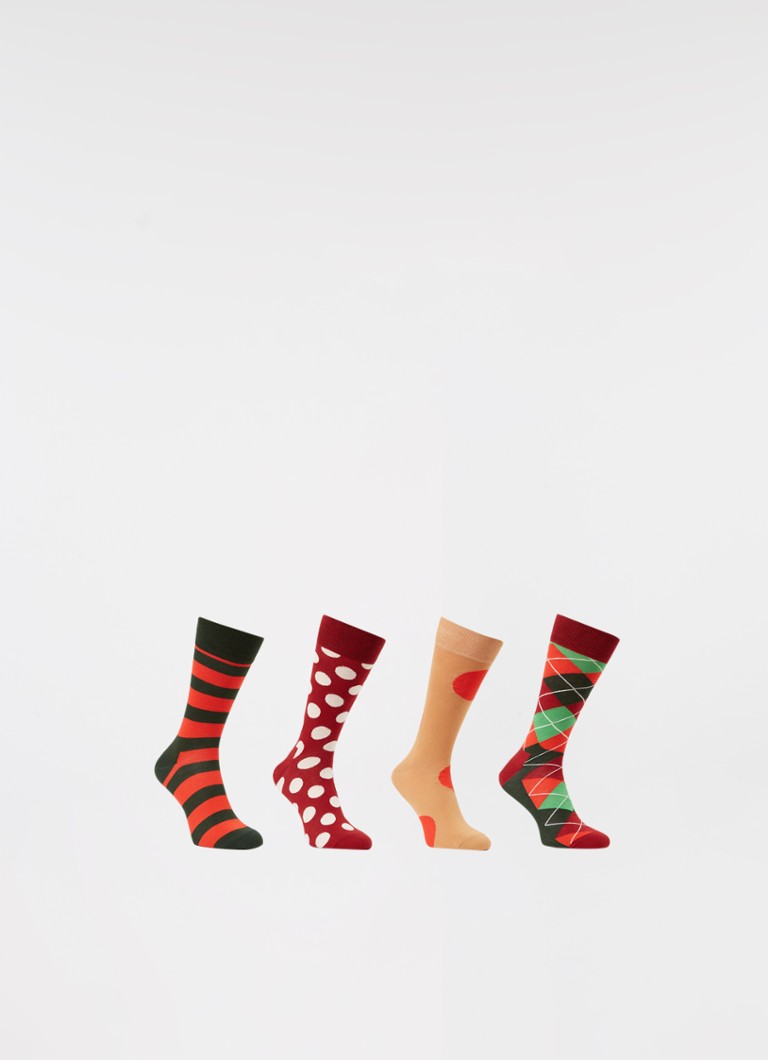 debijenkorf.nl | Holiday Classics sokken in 4-pack giftbox
