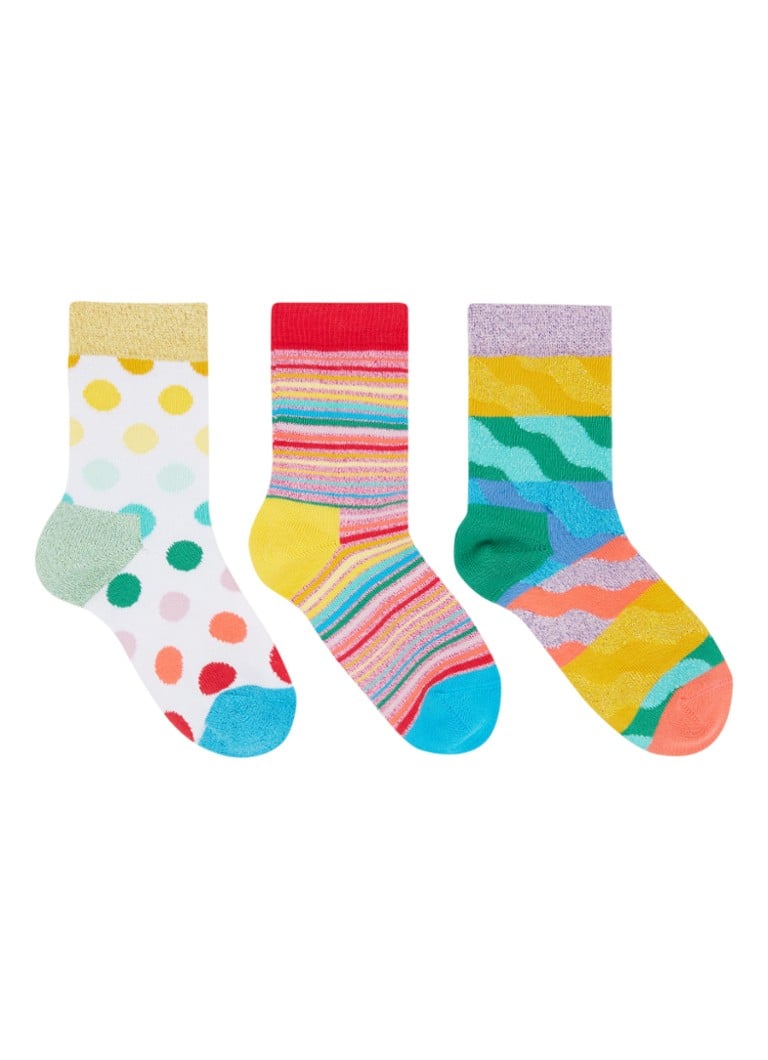 Happy Socks - Pride sokken in 3-pack giftbox - Groen