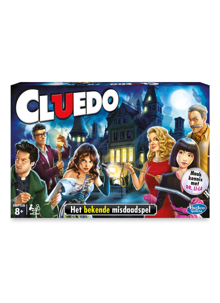 Hasbro - CLUEDO het bekende misdaadspel - Multicolor