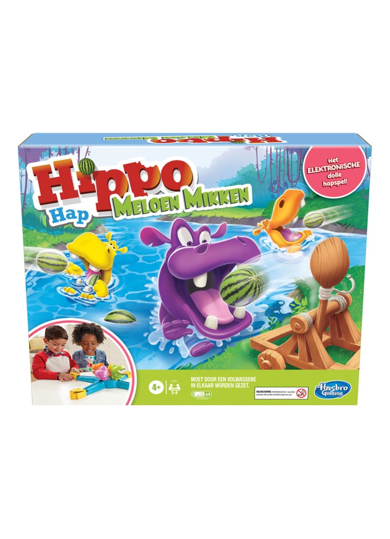 Hasbro - Hippo Hap Meloen Mikken behendigheidsspel - Multicolor