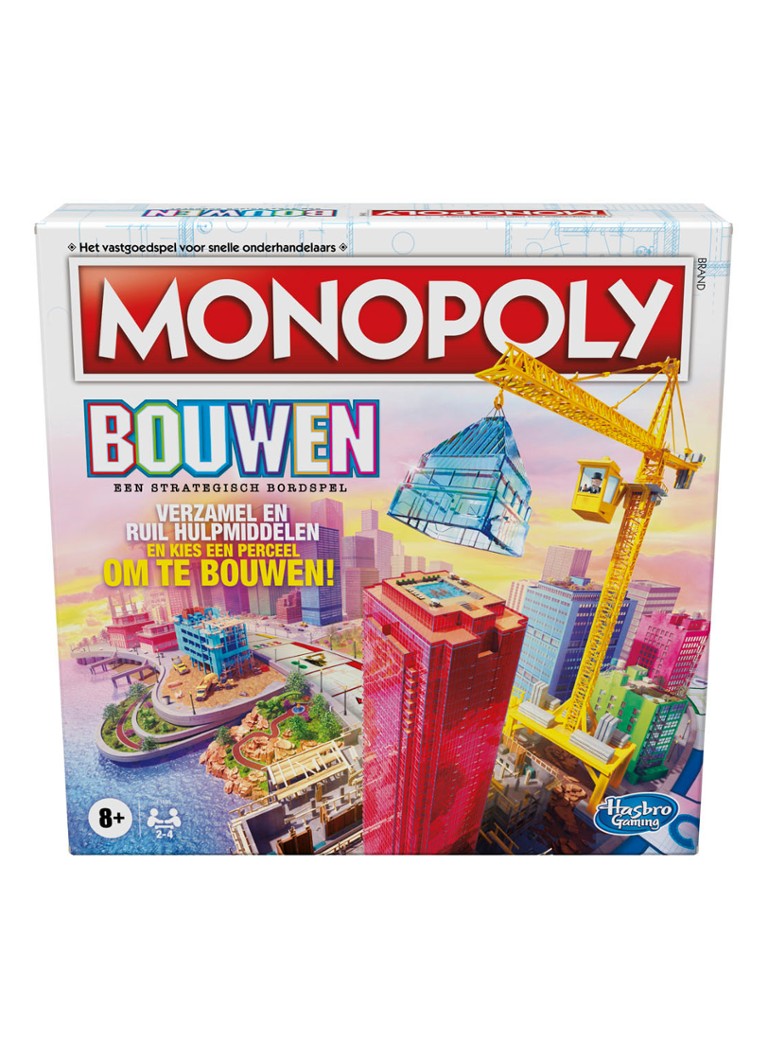 Hasbro - Monopoly Bouwer-strategiespel - Multicolor