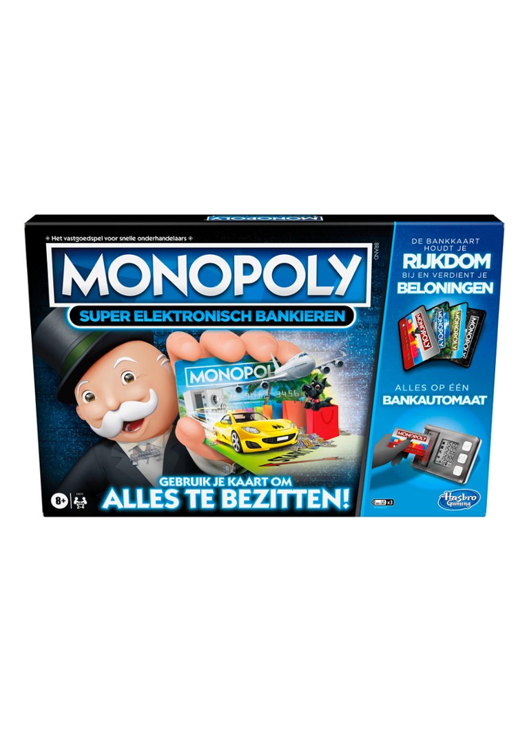 Hasbro - MONOPOLY elektronisch bankieren (NL) - Multicolor