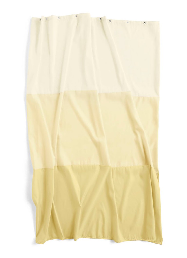 Hay Aquarelle douchegordijn 180 x 200 cm • Geel • de Bijenkorf