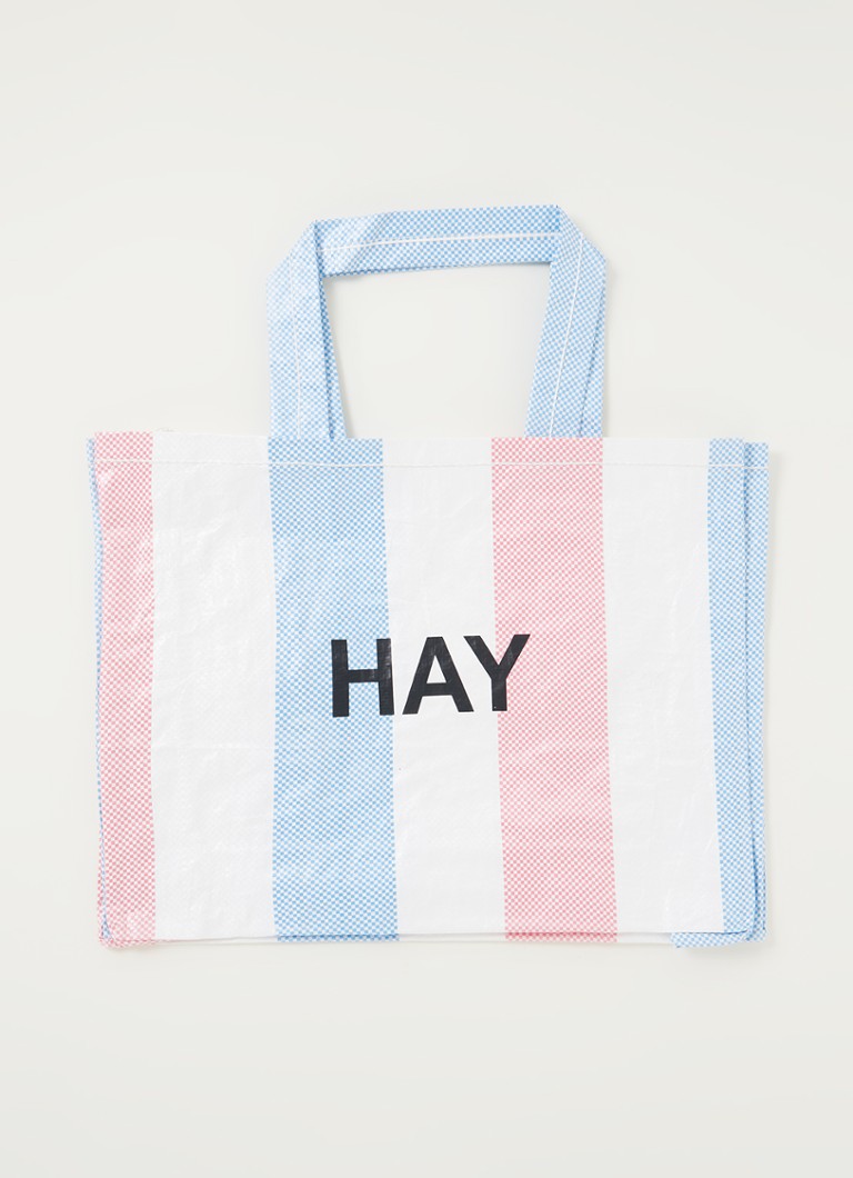 Hay - Candy Stripe tas - Lichtblauw