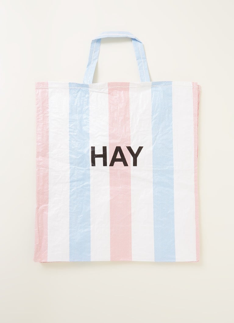 Hay - Candy Stripe tas - Lichtblauw