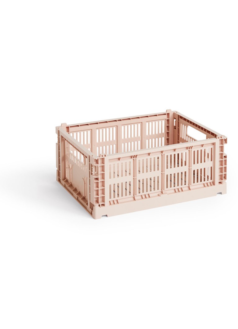 Hay - Colour Crate M vouwkrat - Zalmroze