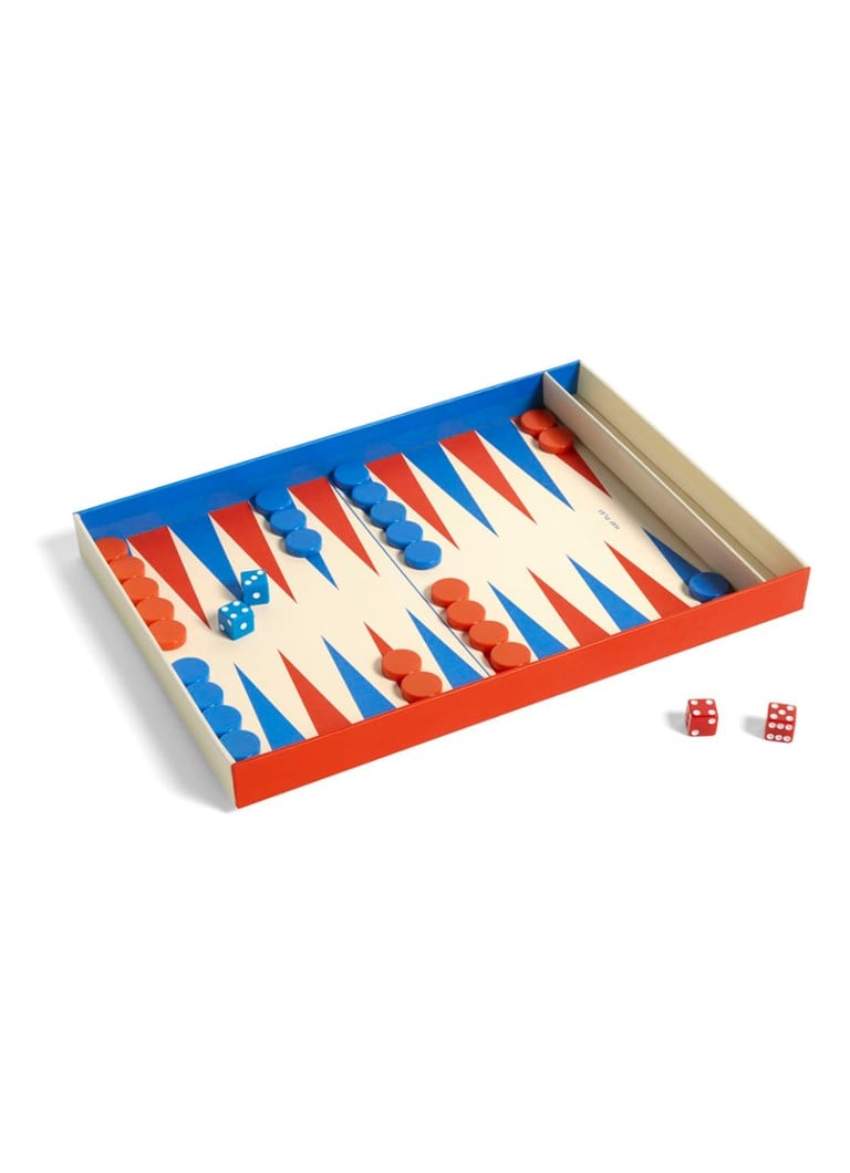 Hay - Play Backgammon bordspel  - Rood