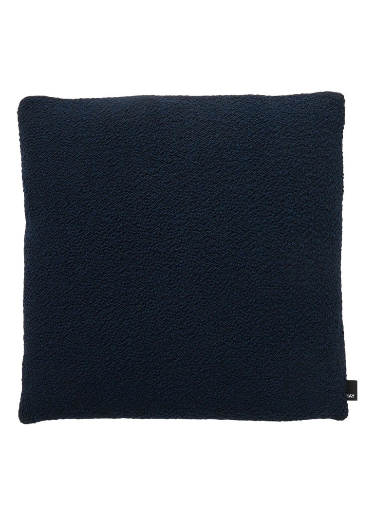 Hay - Texture sierkussen 50 x 50 cm - Donkerblauw
