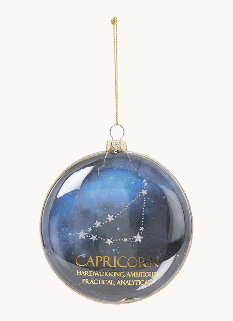 HD Collection - Capricorn kersthanger 10 cm - Donkerblauw