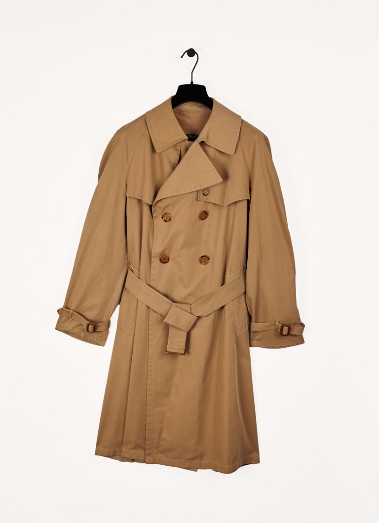 Herno - Vintage double-breasted trenchcoat - maat L - Camel