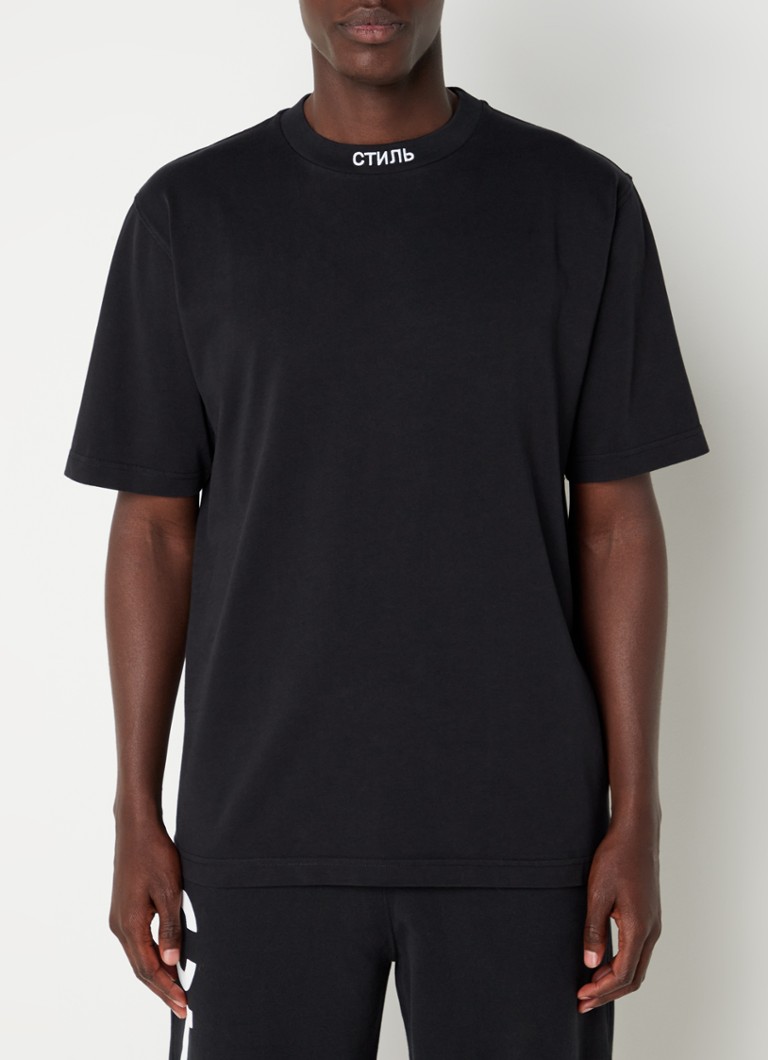 Heron Preston CTNMB Tshirt met logo • Zwart • de Bijenkorf