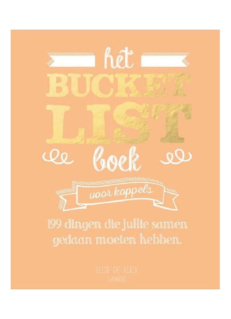 Het Bucketlist boek voor koppels • de Bijenkorf