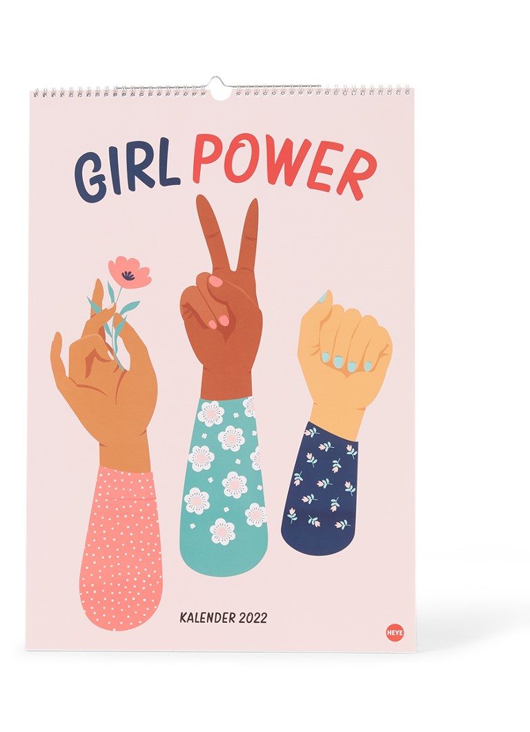 Heye Girl Power kalender 2022 • Oudroze • de Bijenkorf