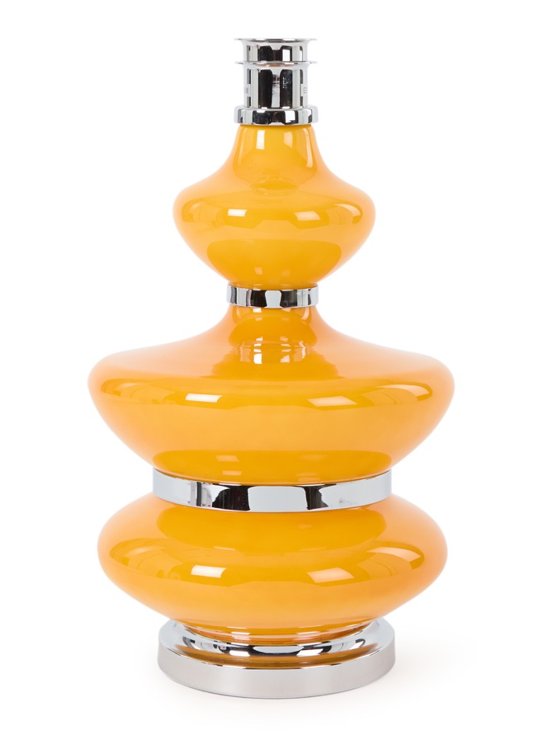 HKliving - Bubble lampvoet  Ø 23,5 cm - Okergeel