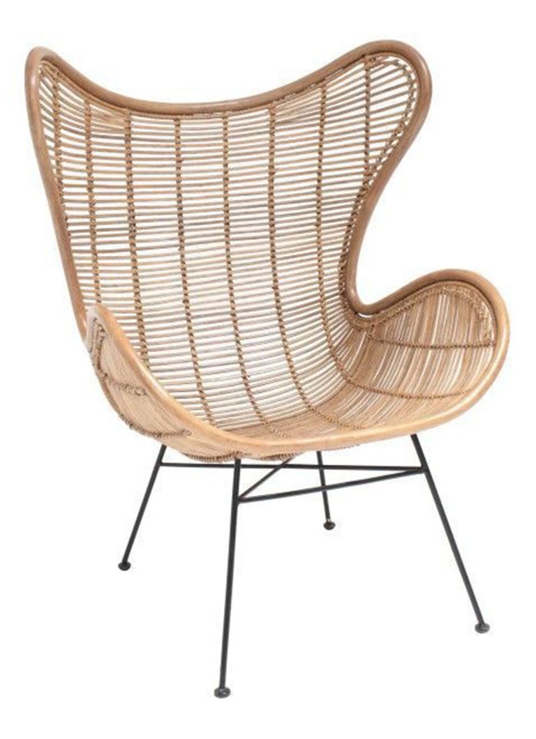 zal ik doen Incubus beroemd HKliving Rattan Egg fauteuil • Naturel • de Bijenkorf