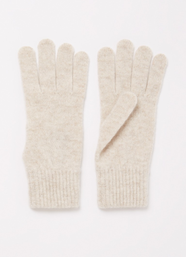 Hobbs - Ember handschoenen van lamswol - Beige