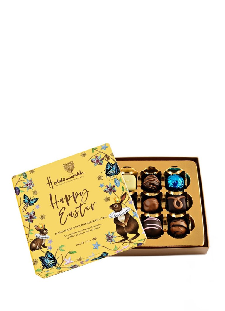 Holdsworth - Happy Easter chocolade bonbons giftbox 110 gram - null