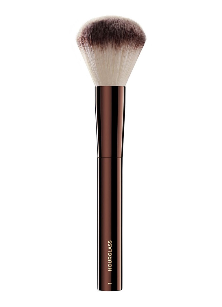 Hourglass Nº 1 Powder Brush poeder & blush kwast • Donkerbruin • de