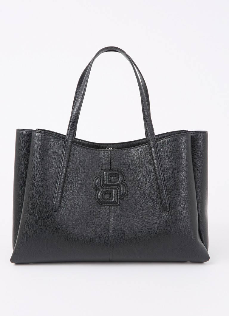 HUGO BOSS - Anett shopper met logo - Zwart