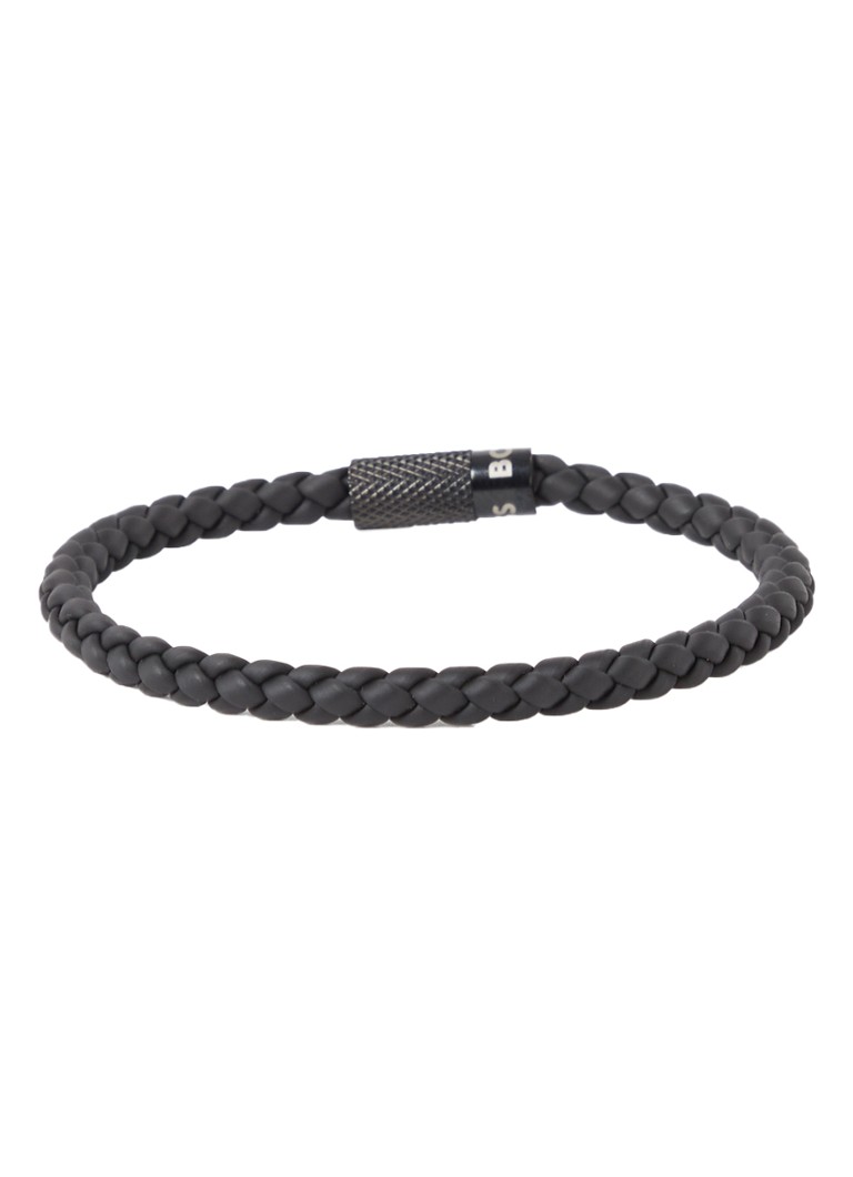 HUGO BOSS - Balik armband met logo - Zwart