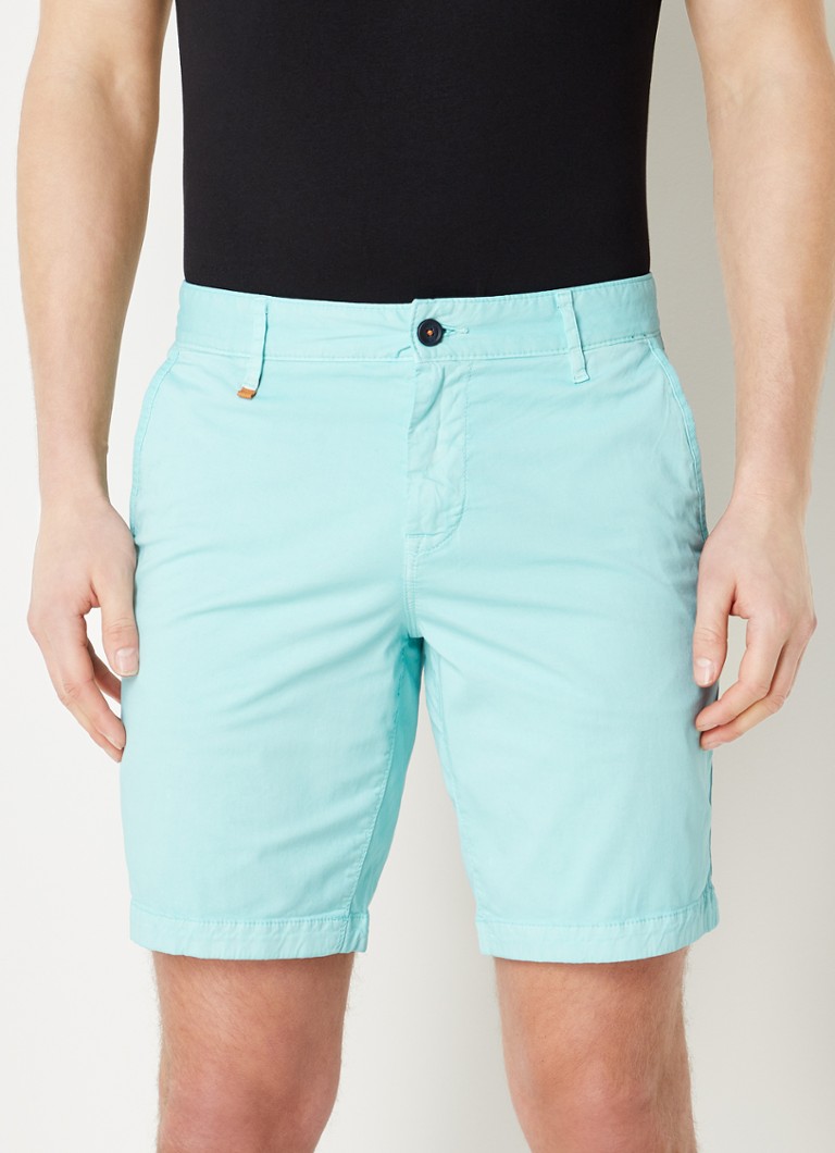 slim fit korte broek