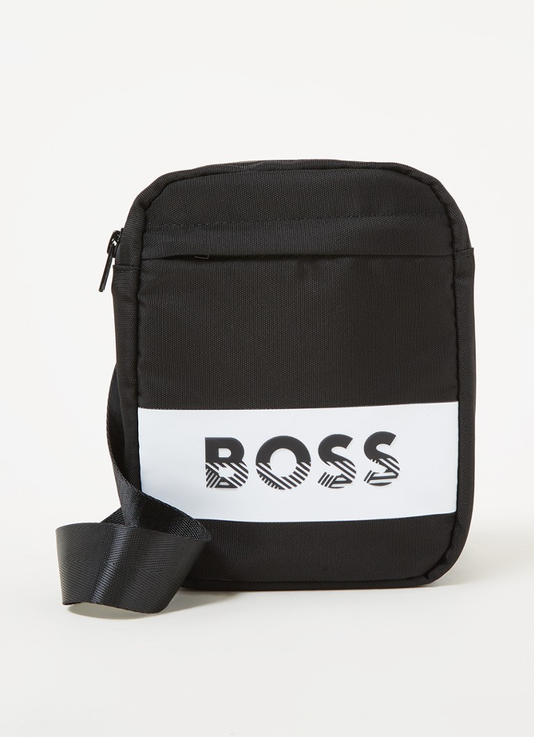 Hugo Boss Crossbodytas Met Logo • Zwart • De Bijenkorf 4760