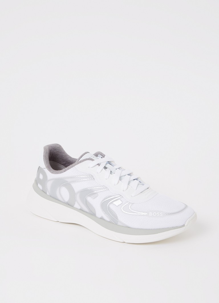 HUGO BOSS Dean sneaker met logo • Wit • de Bijenkorf