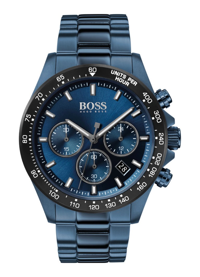 HUGO BOSS - Hero horloge HB1513758 - Blauw