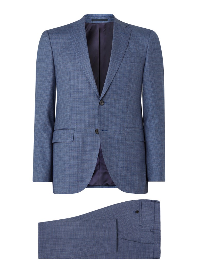 Hugo Boss Jeckson Lenon2 Regular Fit 2 Delig Pak Van Wol Blauw