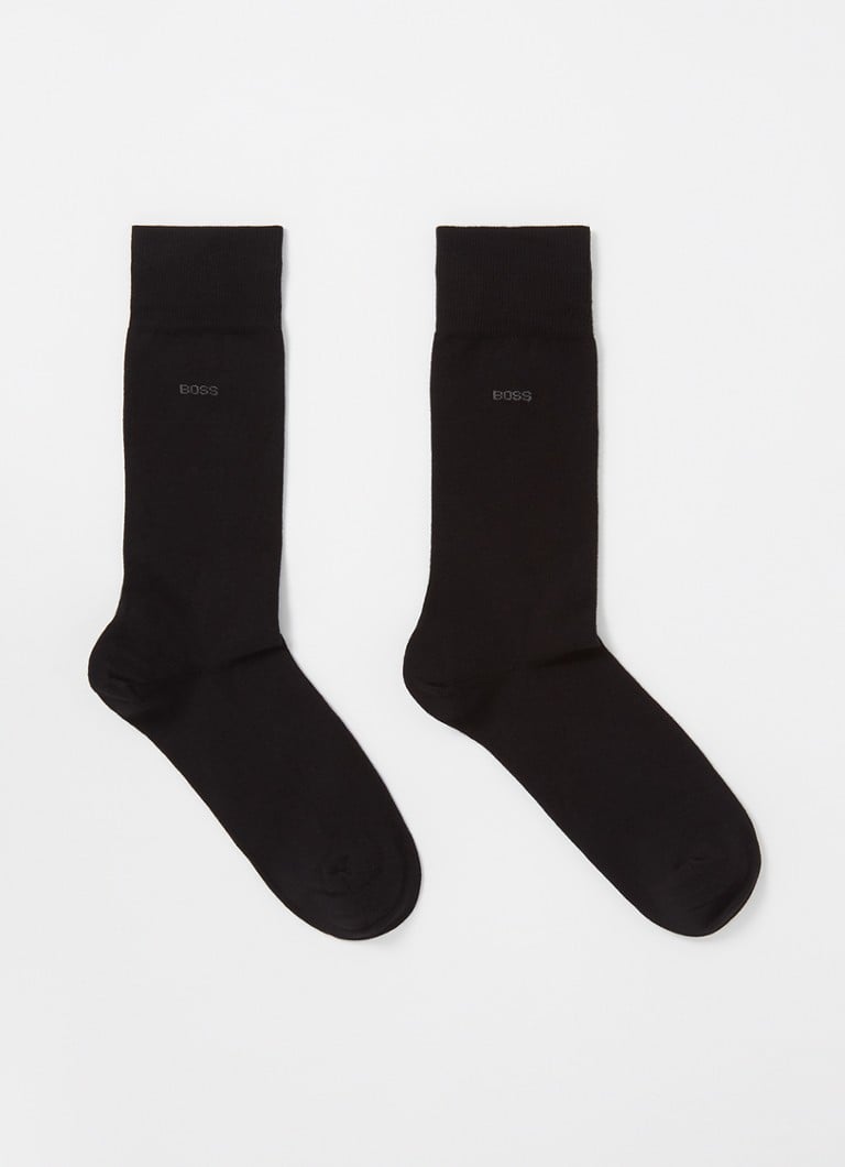 HUGO BOSS - Marc sokken met logo - Zwart
