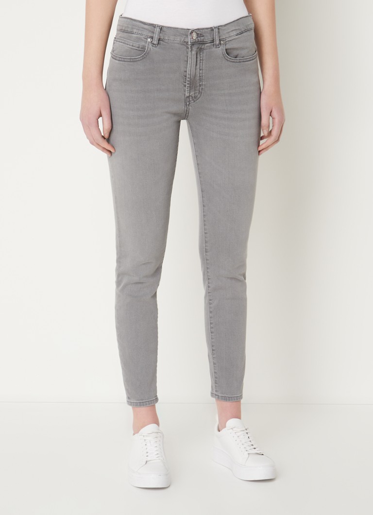 Hugo Boss White Mid Waist Skinny Chino Casual Trouser Pants