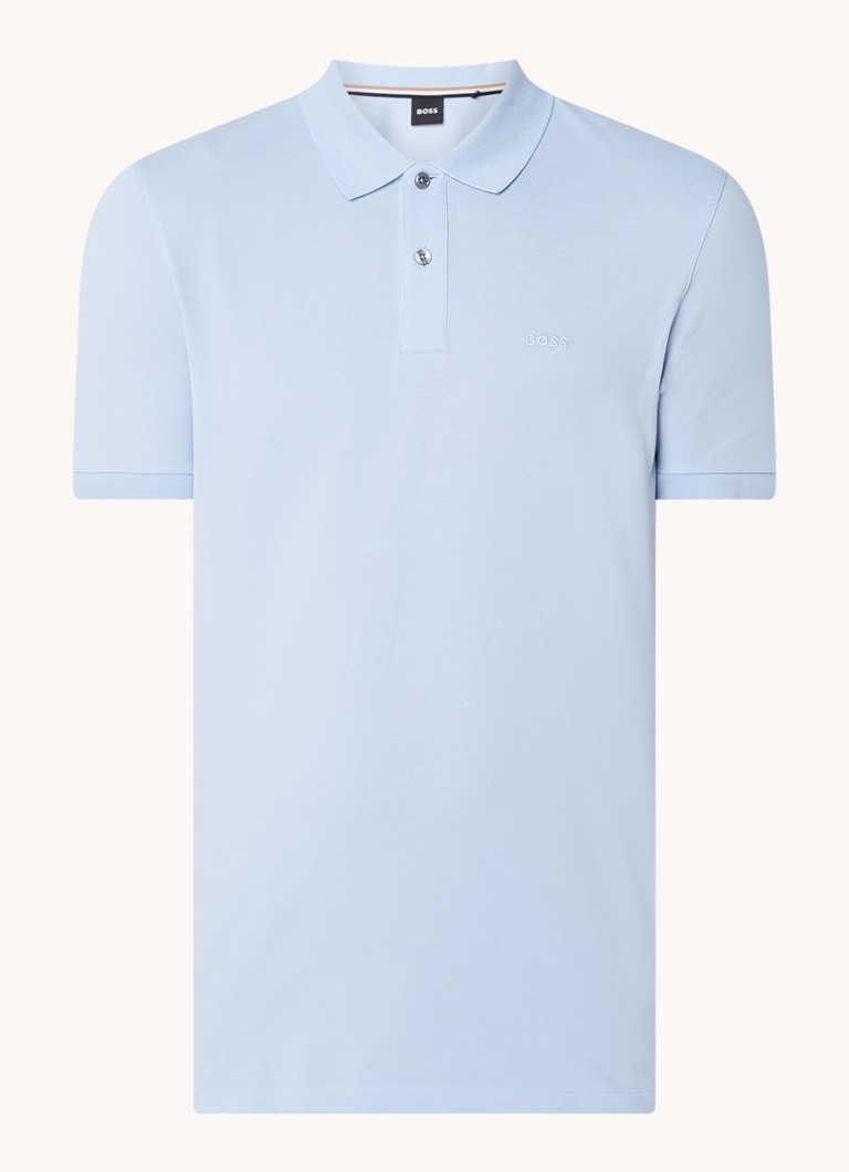 sky blue hugo boss polo