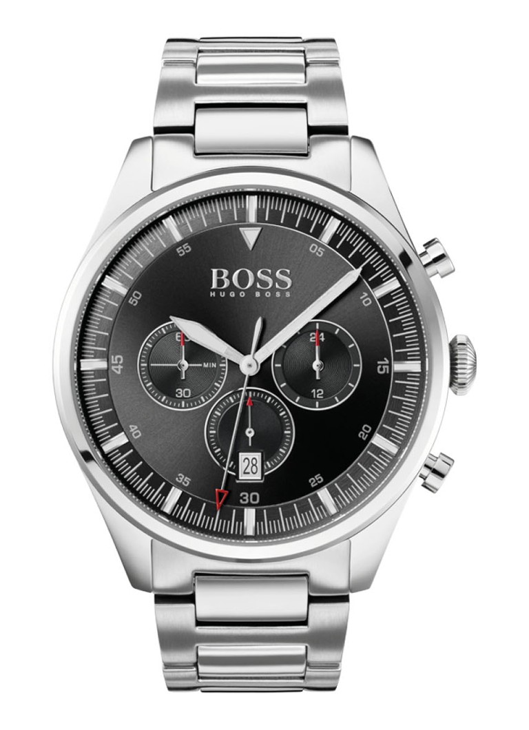 HUGO BOSS - Pioneer horloge HB1513712 - Zilver