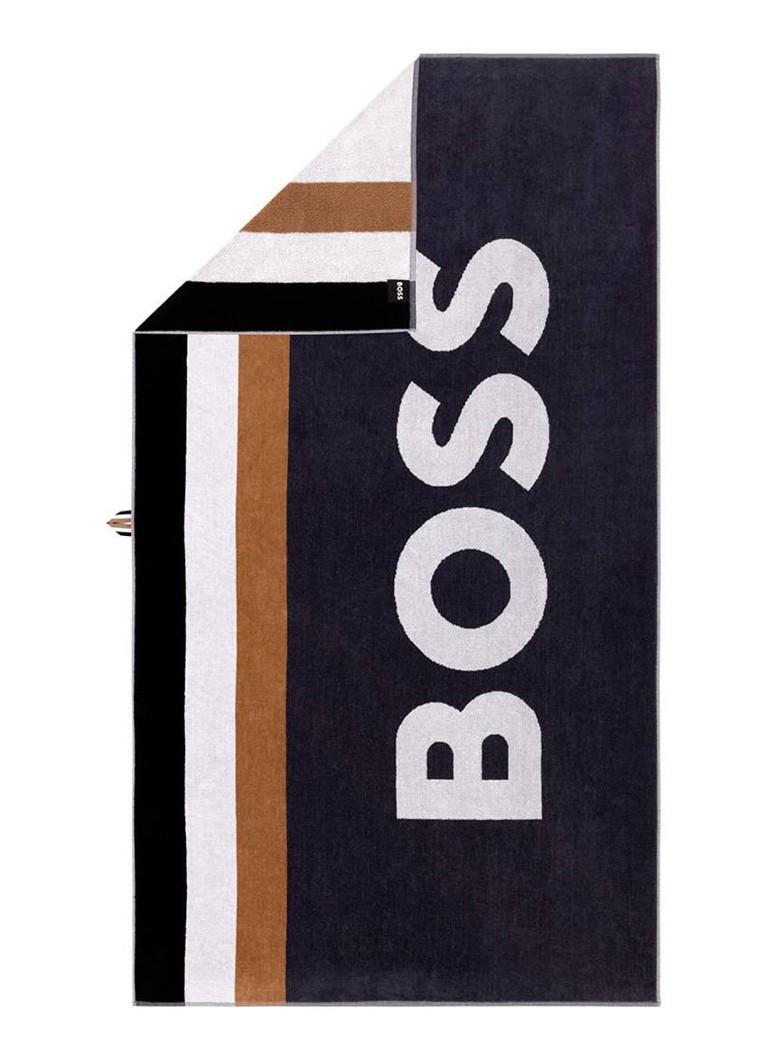 HUGO BOSS - Triband strandlaken van biologisch katoen - Multicolor