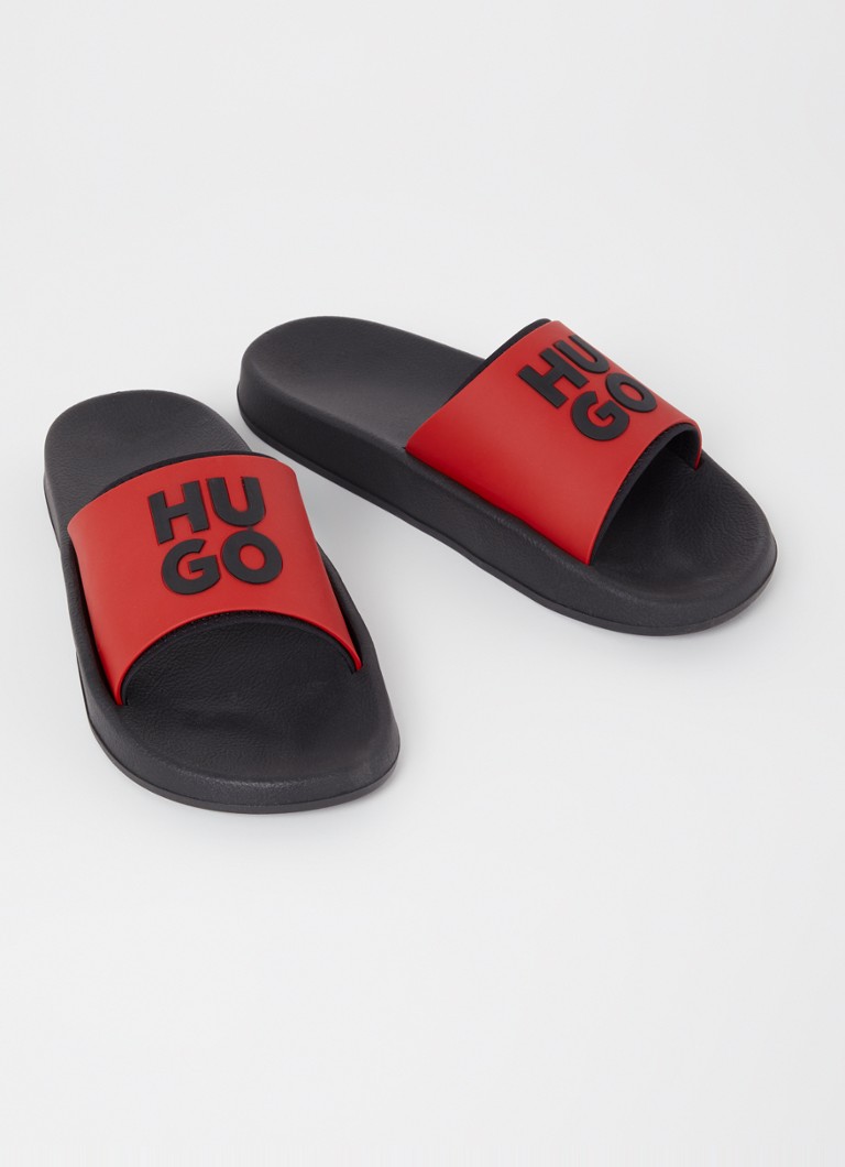 Tong Hugo Homme Nil - Sandales Décontractées En PU - Confortable Et Style Urbain - Marque Allemande