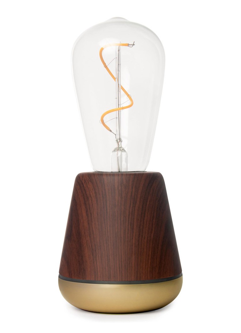 Humble - One Original tafellamp draagbaar 19,5 x Ø8,5 cm - Bruin