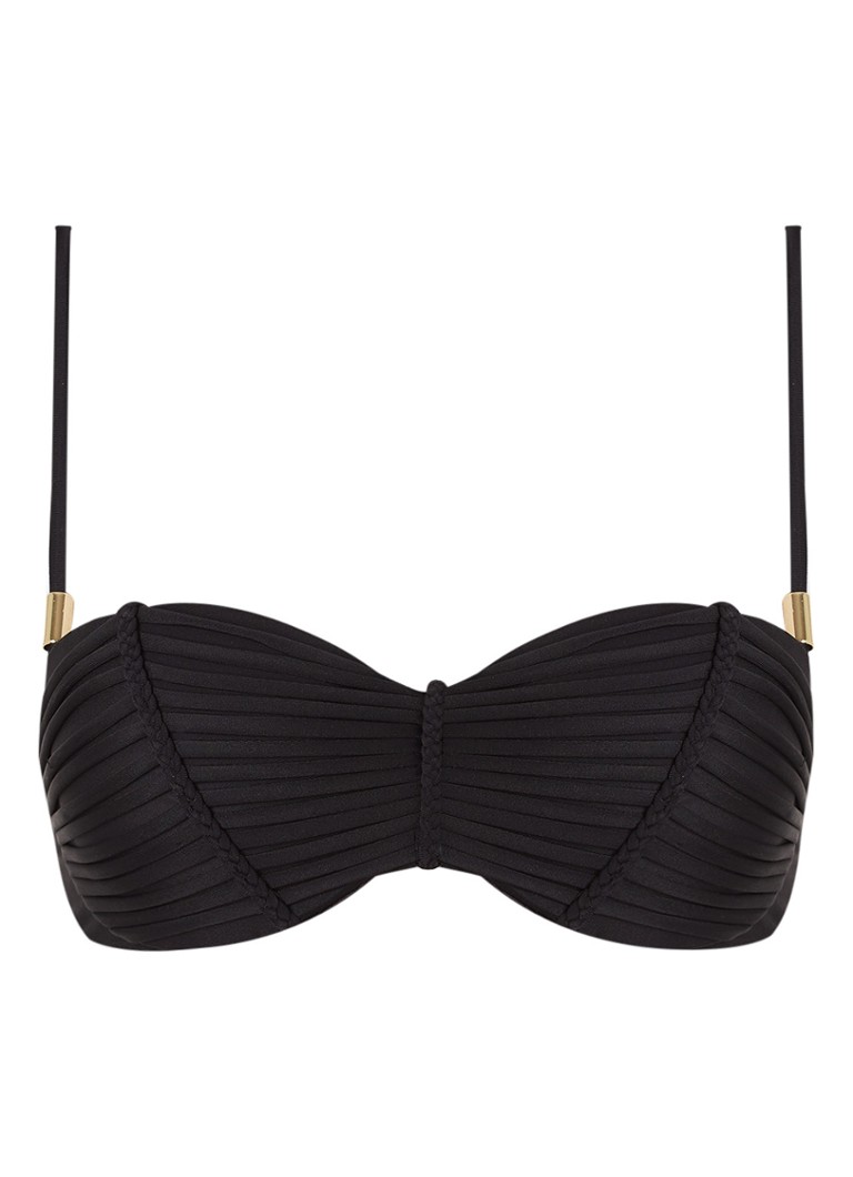 Hunkemöller Strapless pushup bikinitop • Zwart • de Bijenkorf