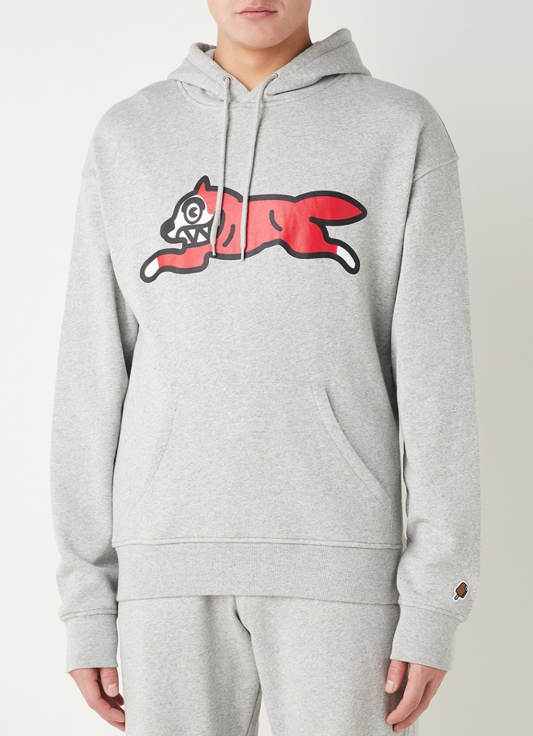 ICECREAM Running Dog hoodie met print • Grijsmele • de Bijenkorf