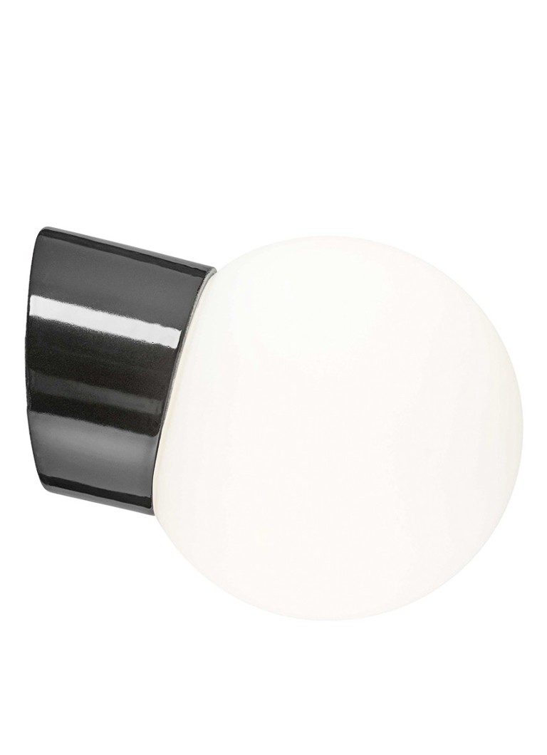 Ifö Electric - Classic Globe LED wandlamp porselein Ø15 cm - Zwart