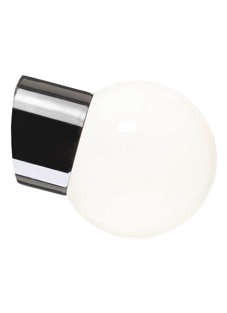 Ifö Electric - Classic Globe wandlamp porselein 150 mm - Zwart