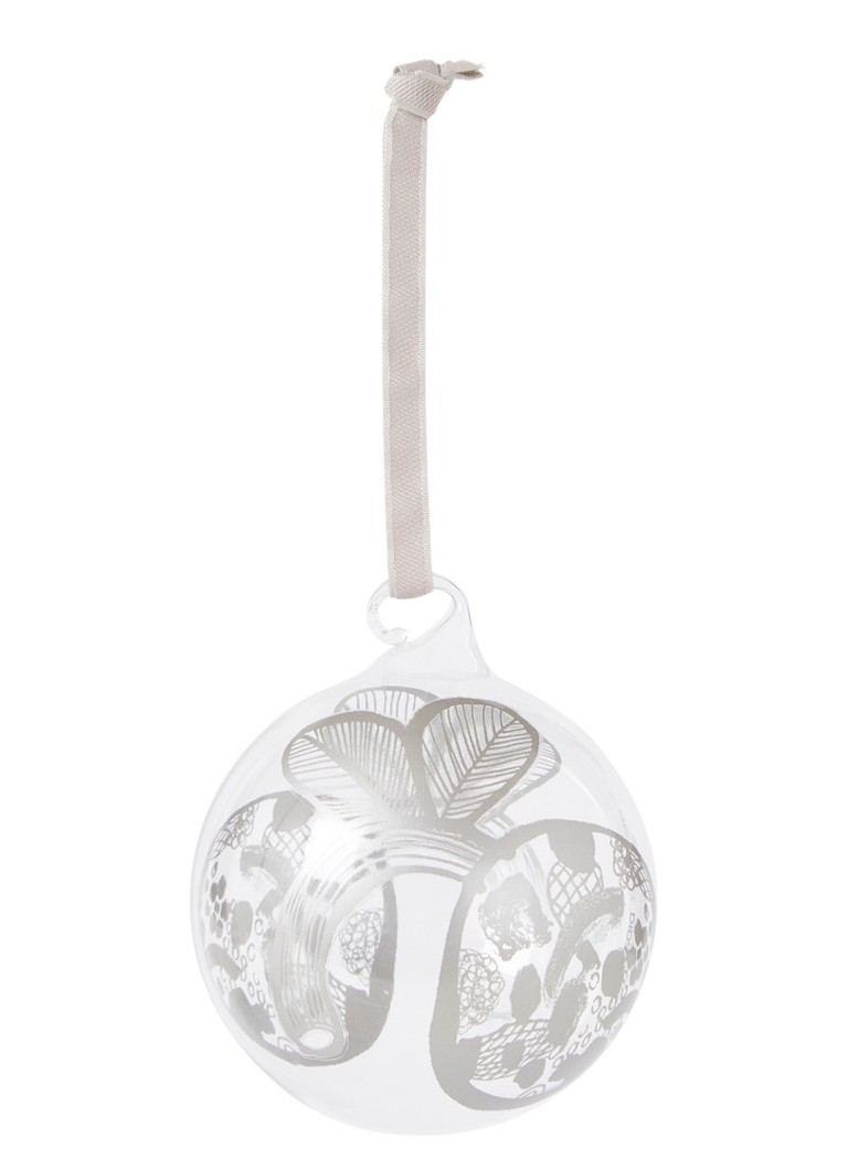 onderdak Soldaat Eenvoud iittala Flower kerstbal 8 cm • Zilver • de Bijenkorf