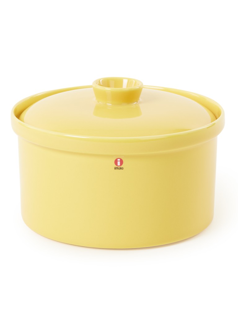 Iittala - Teema ovenschaal met deksel 22 cm - Geel