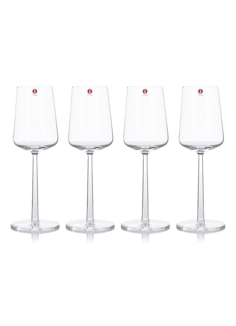 iittala - Witte wijnglas 33 cl set van 4 - Transparant
